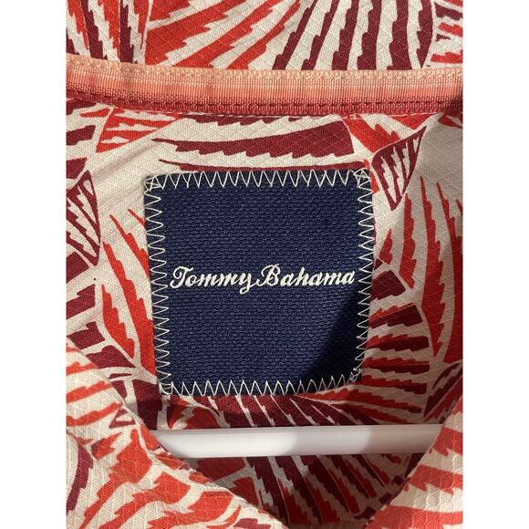 Tommy Bahama Camp Shirt Shell We Dance Caliente Men's XXL 100% Silk - Picture 3 of 8